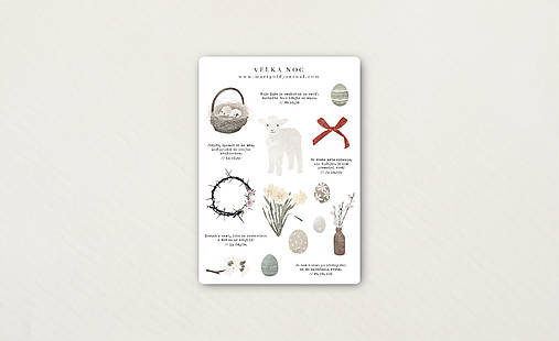 nálepky // veľká noc