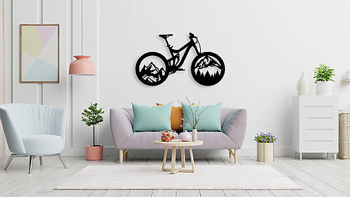 Dekorácie - Bike & Mountains - 18098697_