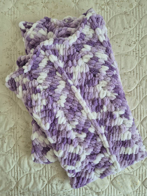 Cik-Cak puffy detská deka