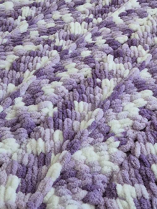 Cik-Cak puffy detská deka