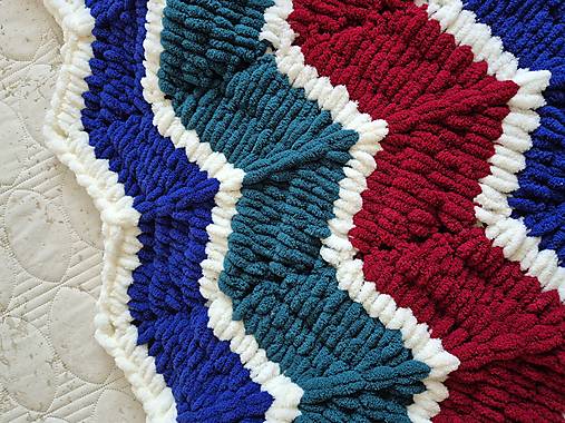 Veľká vianočná puffy deka