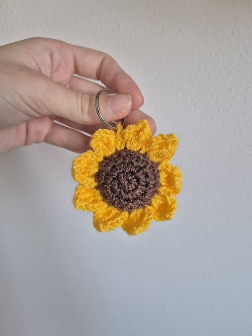 Slnečnicové kľúčenky - malé