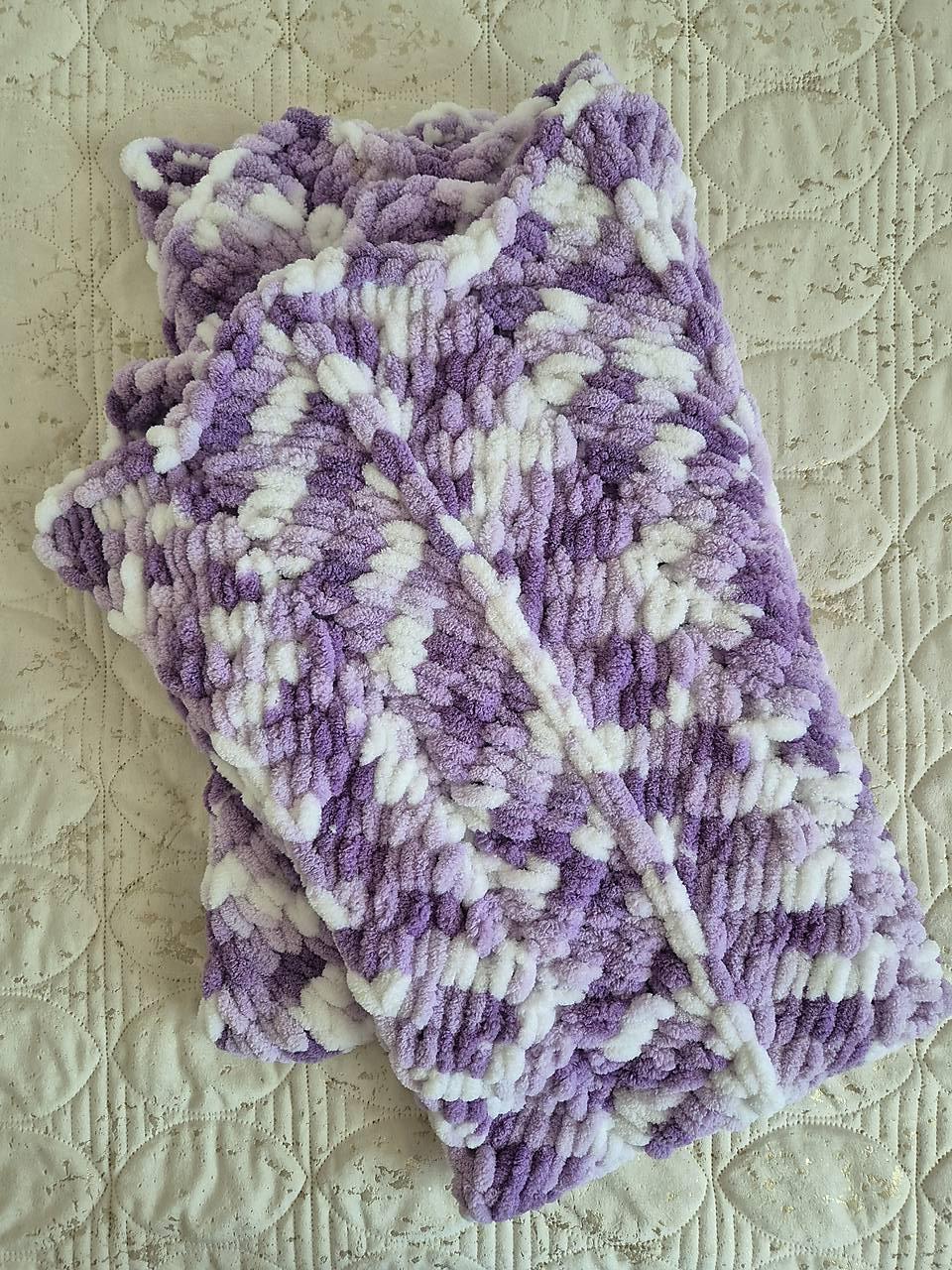 Cik-Cak puffy detská deka