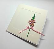 Papiernictvo - Blahoželanie / pohľadnica ... s gladiolou I - 18103166_