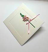 Papiernictvo - Blahoželanie / pohľadnica ... s gladiolou I - 18103168_