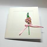 Papiernictvo - Blahoželanie / pohľadnica ... s gladiolou I - 18103169_