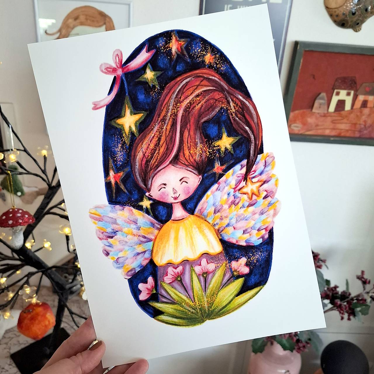 Anjelik ochranca :) / artprint