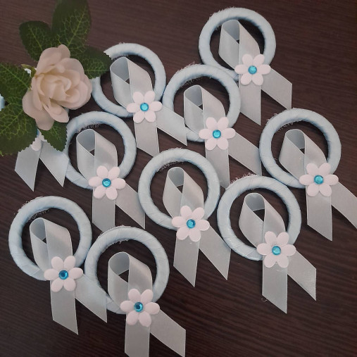 Iné doplnky - Venček na tanečnú slávnosť- kvietok - 18102907_