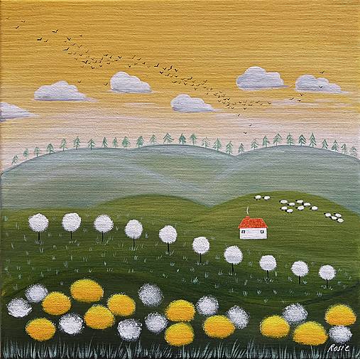 Jar na Orave, originál 30x30