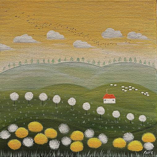 Jar na Orave, originál 30x30