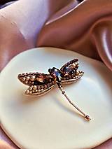 Brošne - Vážka  (Violet) - 18103146_