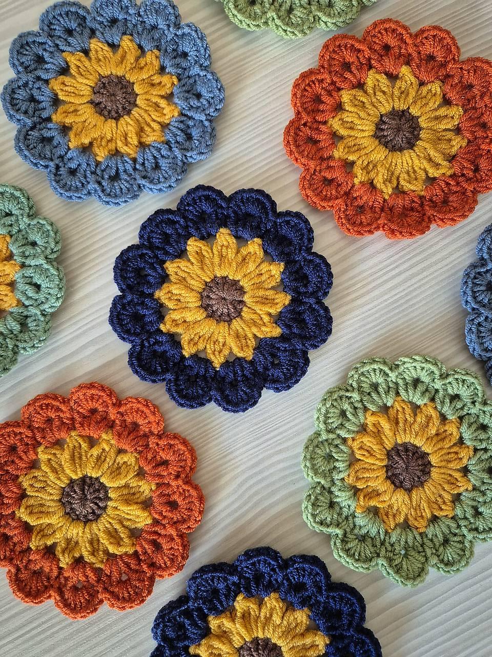 Slnečnicové podšálky