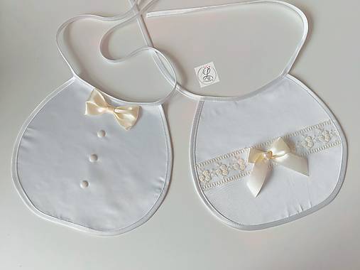 Iné doplnky - Svadobné podbradníky - 18105154_