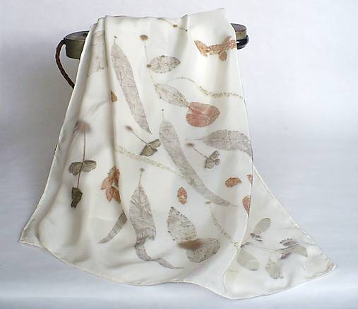 Šatky - Luxusná šatka Ekoprint 57. - 18106105_