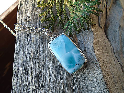 Strieborný Prívesok Ag925 Larimar