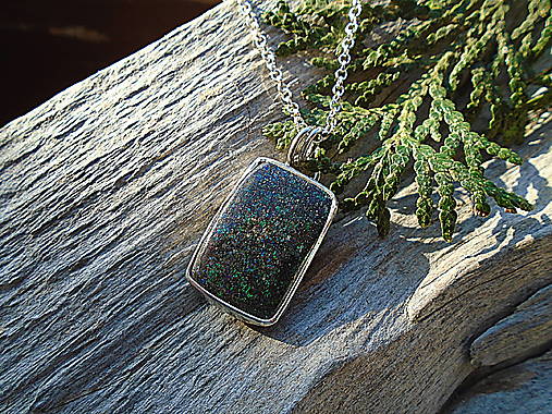 Strieborný prívesok Ag925 Austrálsky Opál