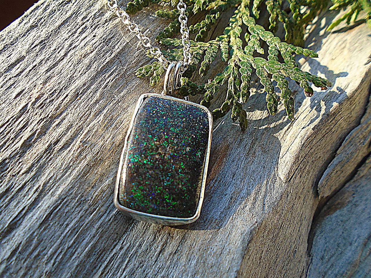 Strieborný prívesok Ag925 Austrálsky Opál