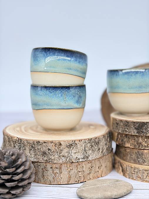 Ocean Drip - pohárik latte  (150ml, bez uška)