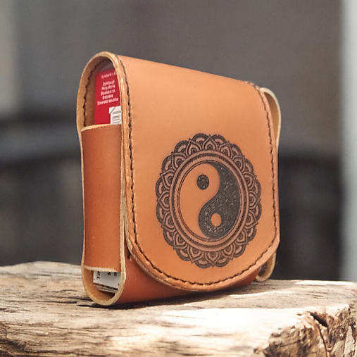 Kožené púzdro na cigarety