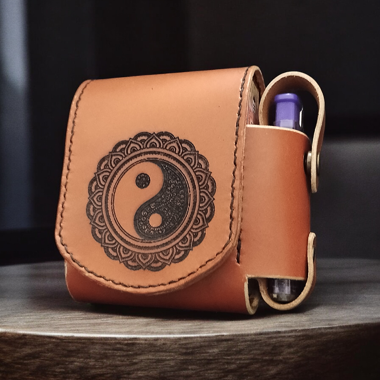 Kožené púzdro na cigarety