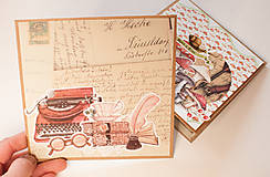 Papiernictvo - Pohľadnica "Miluje písanie pohľadníc a hríbiky" - 18104441_