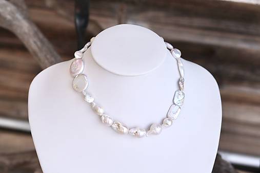 Perlový náhrdelník mix