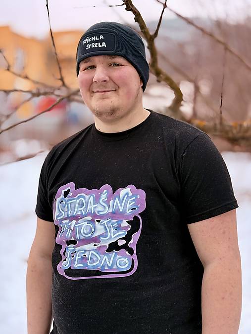 Unisex bavlnené tričko pre všetkých ktorým to je jedno