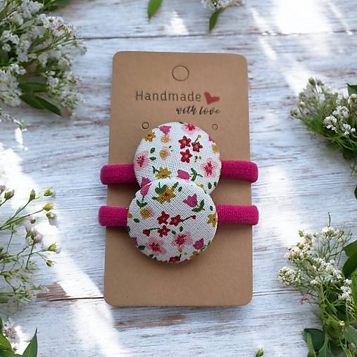 Ozdoby do vlasov - Sada gumičiek do vlasov - 2 ks - 18104592_