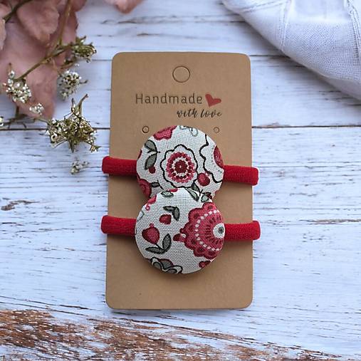 Ozdoby do vlasov - Sada gumičiek do vlasov - 2 ks - 18104602_