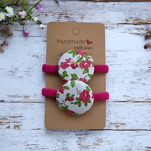 Ozdoby do vlasov - Sada gumičiek do vlasov - 2 ks - 18104656_