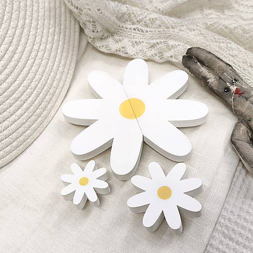 Nábytok - Nábytkový úchyt Margarétka - 18107048_