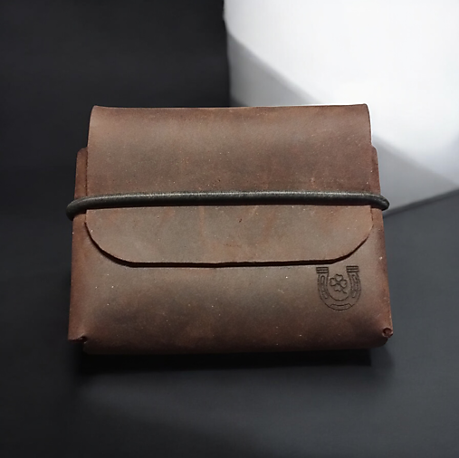 Kožená mini peňaženka