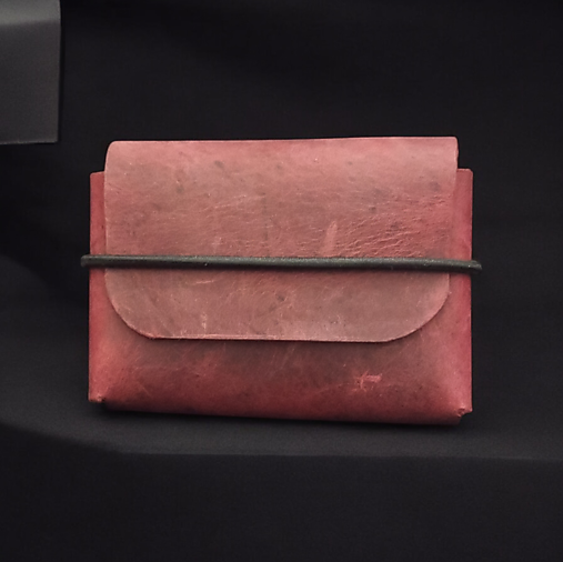 Kožená mini peňaženka