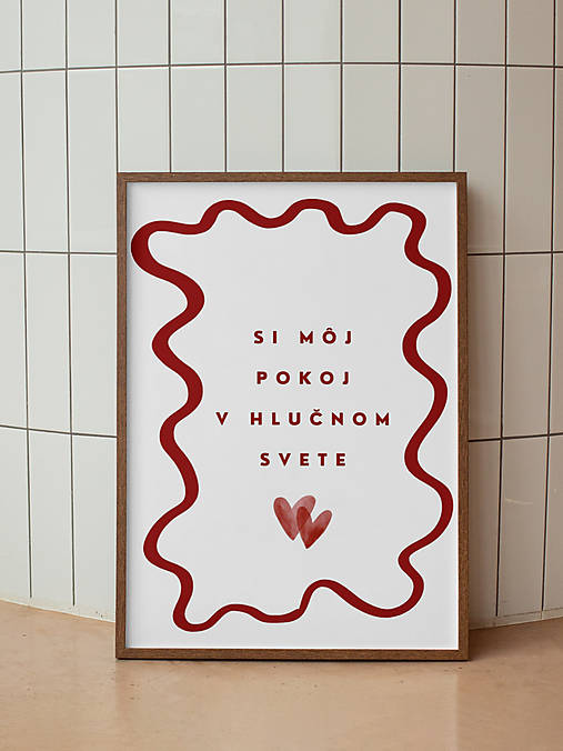 Grafika - Môj pokoj - print - 18108659_