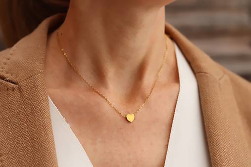 Náhrdelník - retiazka so srdiečkom