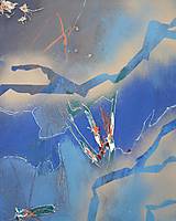 Obrazy - V MODREJ KRAJINE - 18107759_