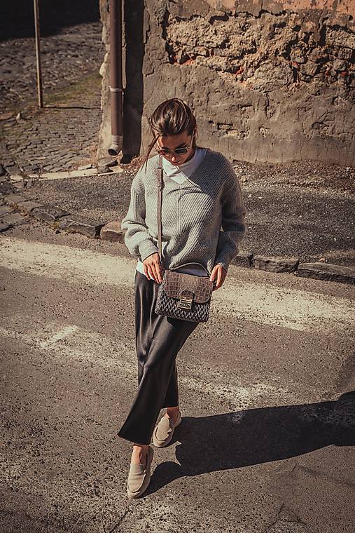 Kabelky - Dámska kabelka háčkovaná - 18106936_