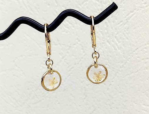 Náušnice - Minimalistické náušnice – baza - N5007 - 18110000_