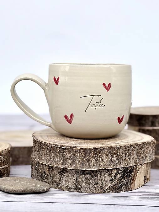 Love - šálka na čaj tata limited (400ml, s uškom)