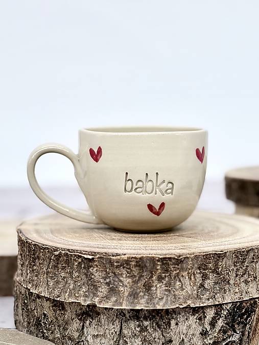 Love - šálka espresso babka (100ml, s uškom)