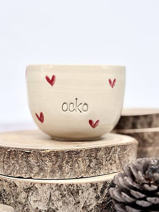 Love - pohárik latte ocko (280ml, bez uška)