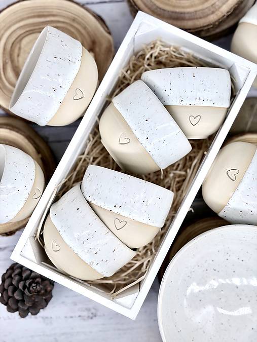 Stracciatella - pohárik lungo so srdiečkom (150ml, bez uška)