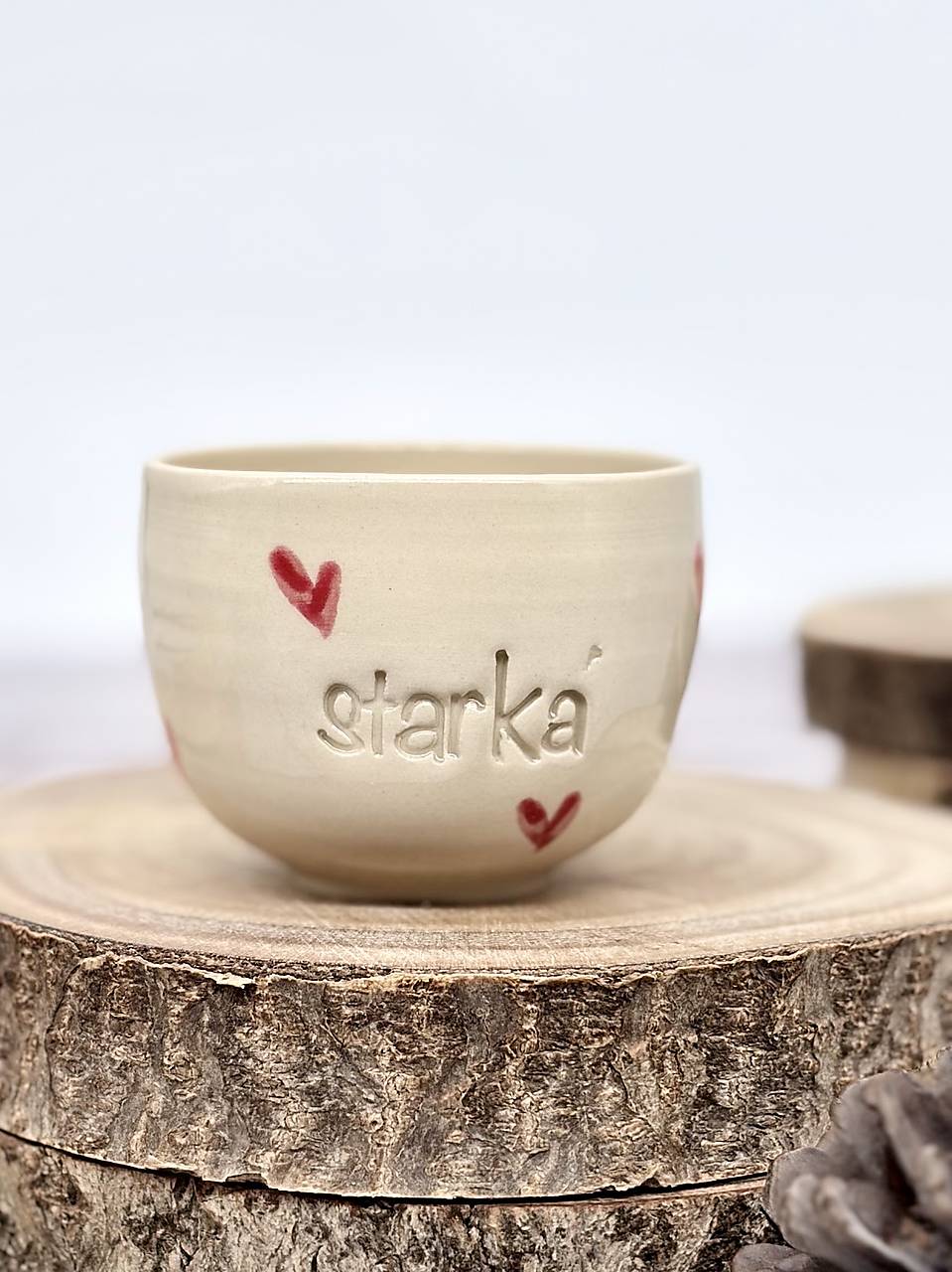 Love - pohárik espresso starká (100ml, bez uška)