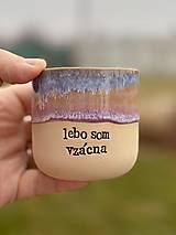 Nádoby - lebo som vzácna 180ml - 18109584_