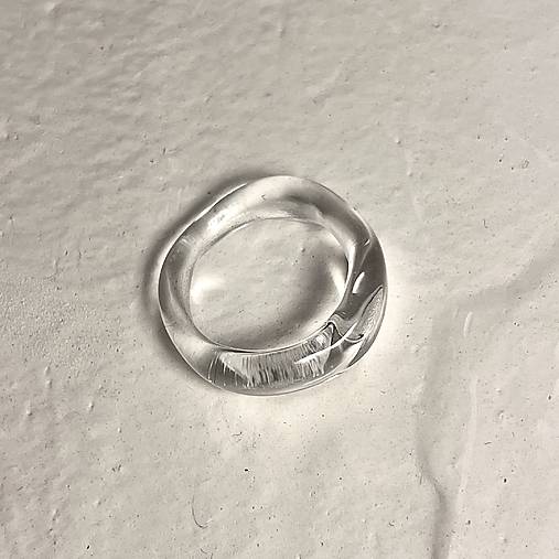 Prstene - Prsteň z Murano skla - 18110140_