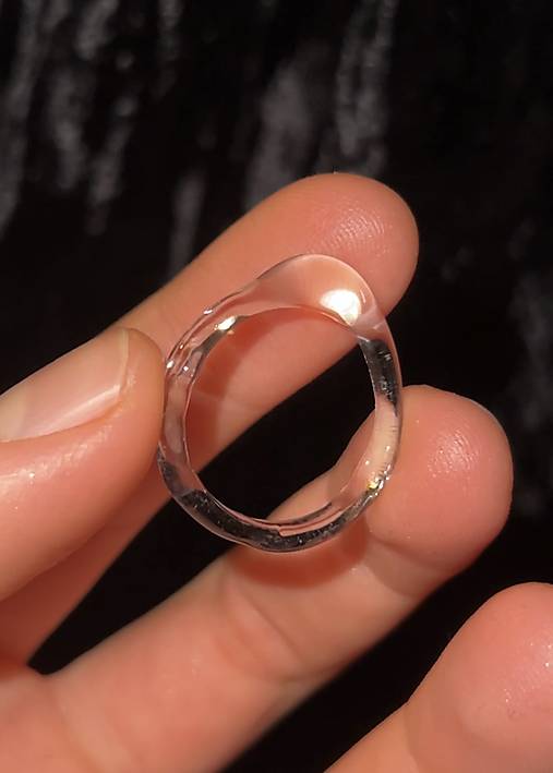 Prstene - Prsteň z Murano skla - 18110150_