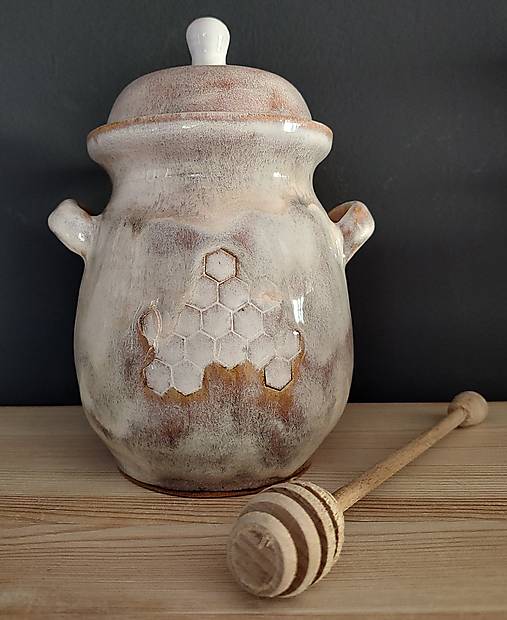 Nádoby - Keramický medník - 18109350_