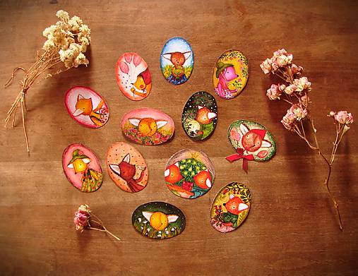 Úložné priestory & Organizácia - Balíček nálepiek (12ks): "Pupo a Pupy" - 18112122_