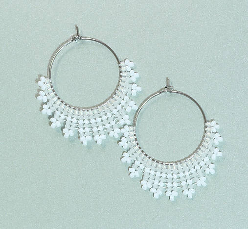 s v a d b a _ čipkové náušnice