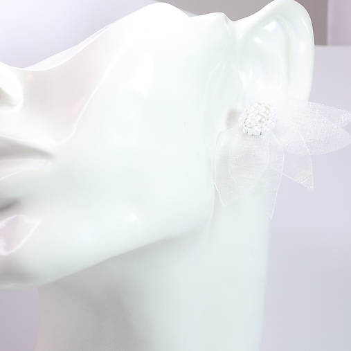 s v a d b a _ organzové náušnice